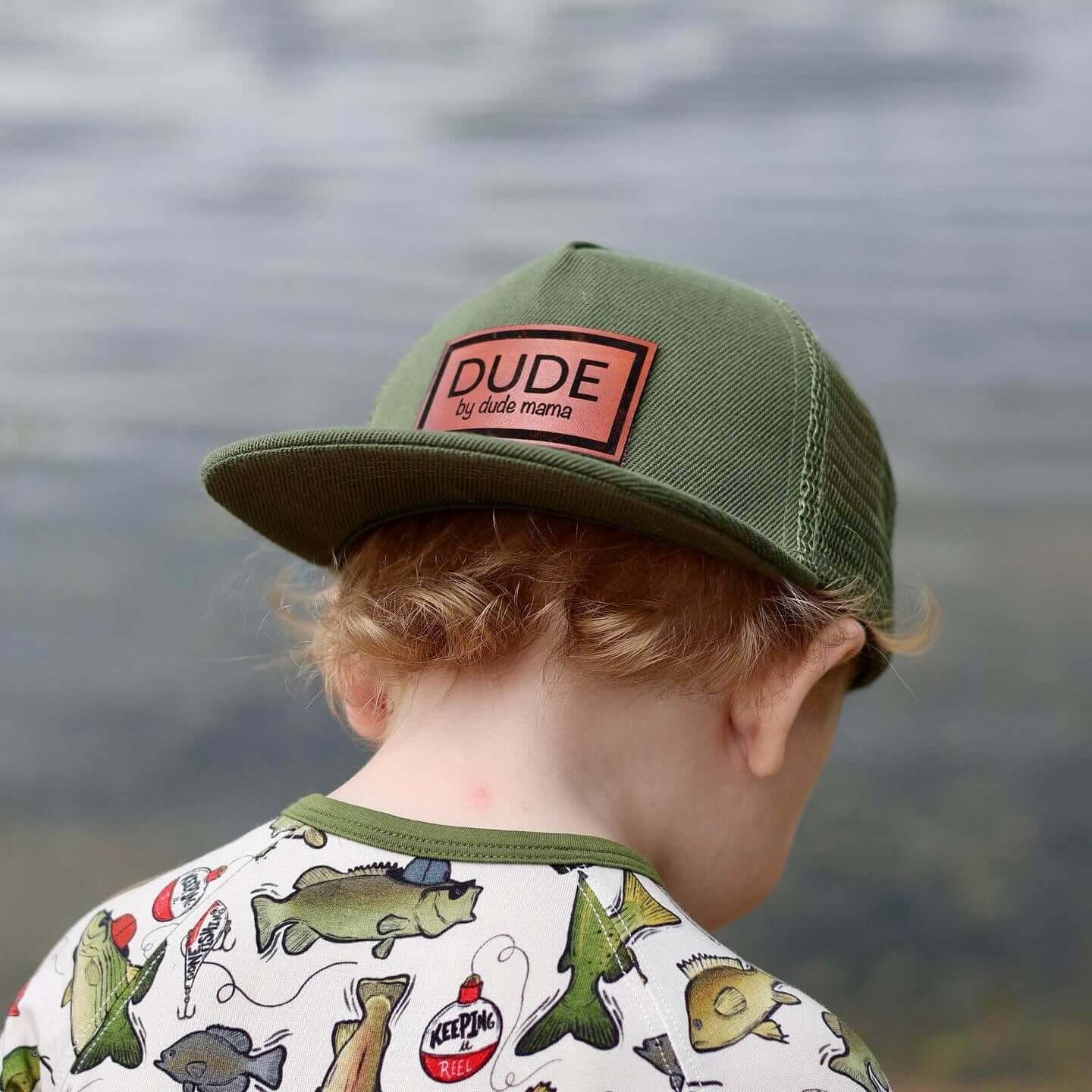 Dude Green Mesh Hat