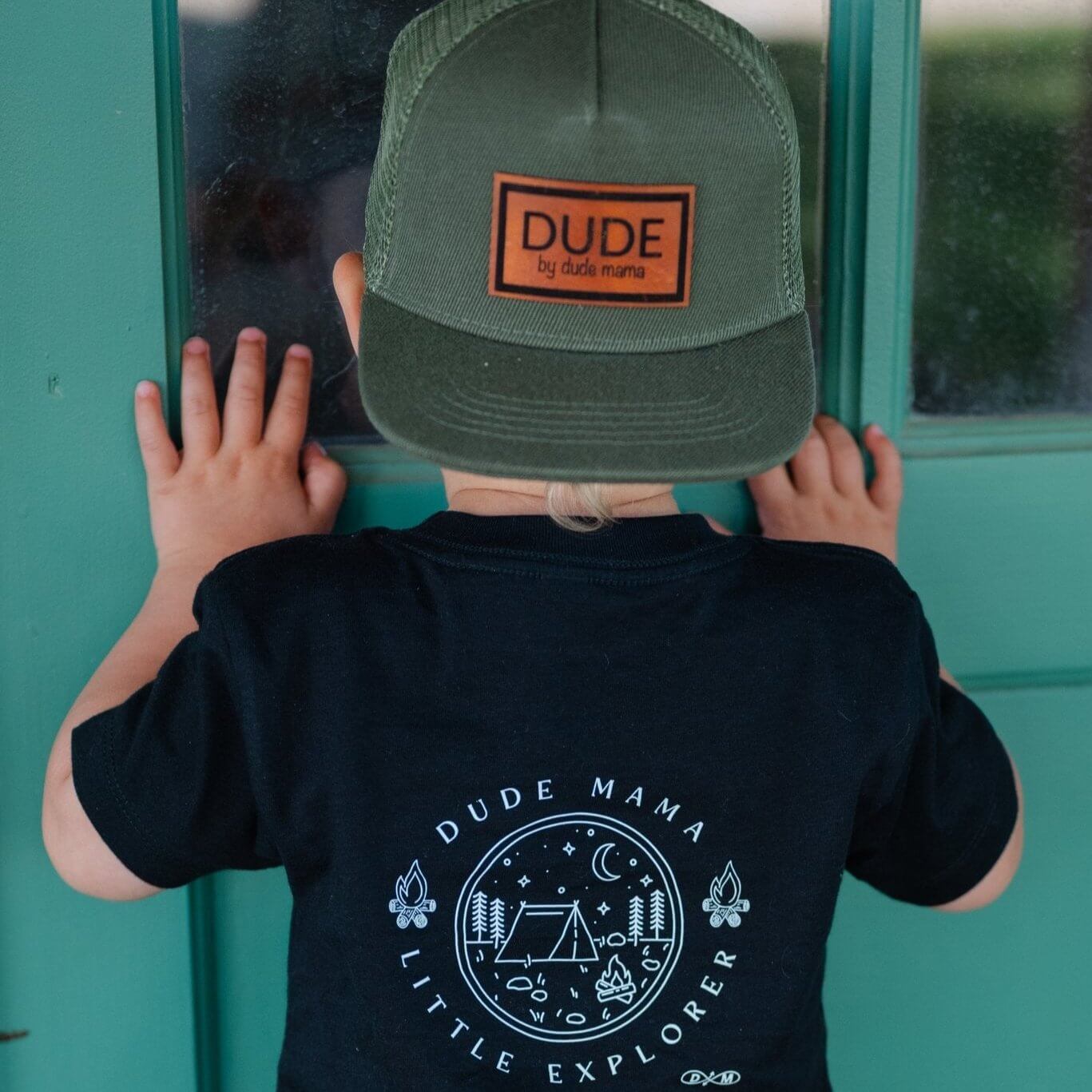 Dude Green Mesh Hat