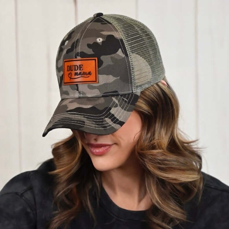 Dude Mama Camo Hat