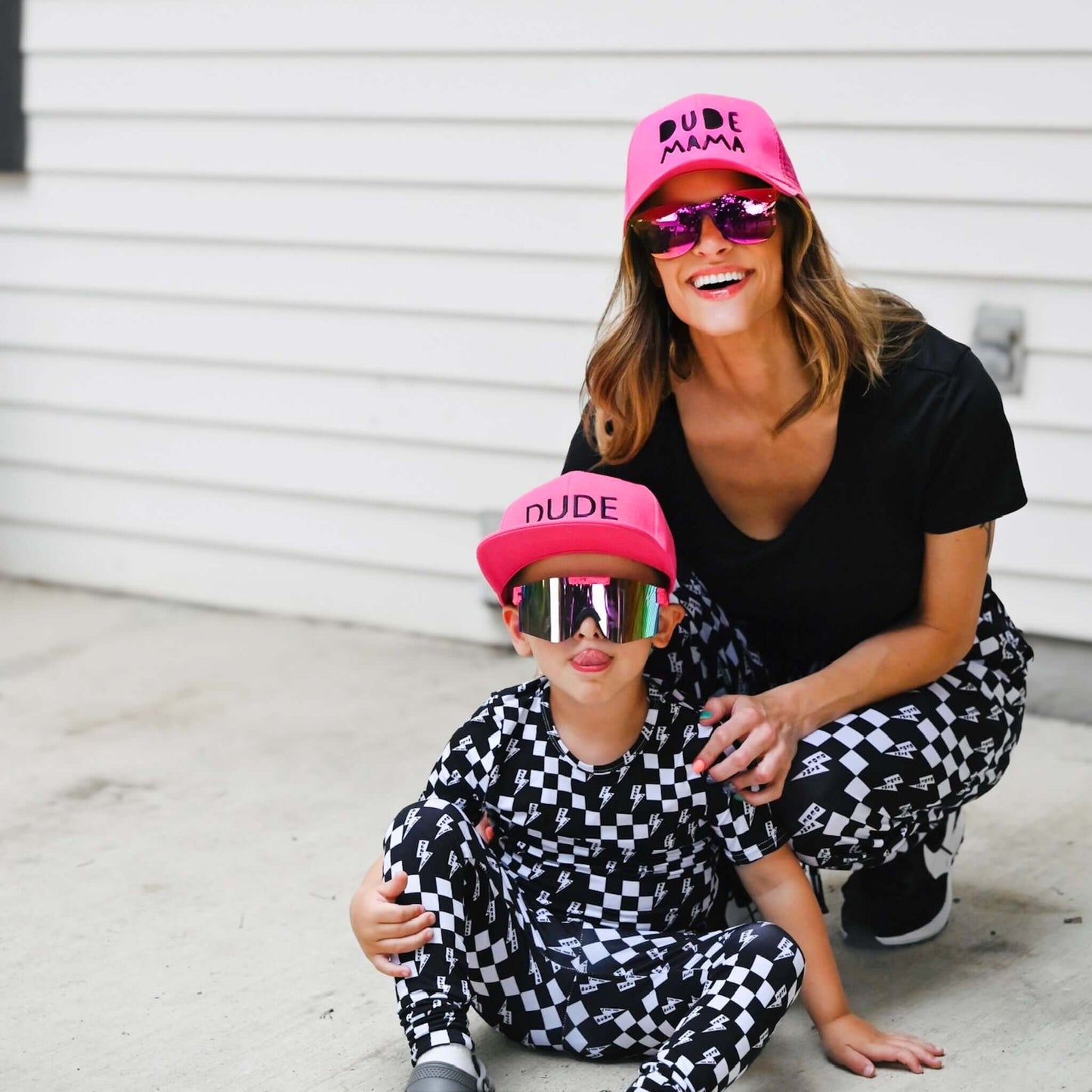 Dude Mama Hot Pink Hat