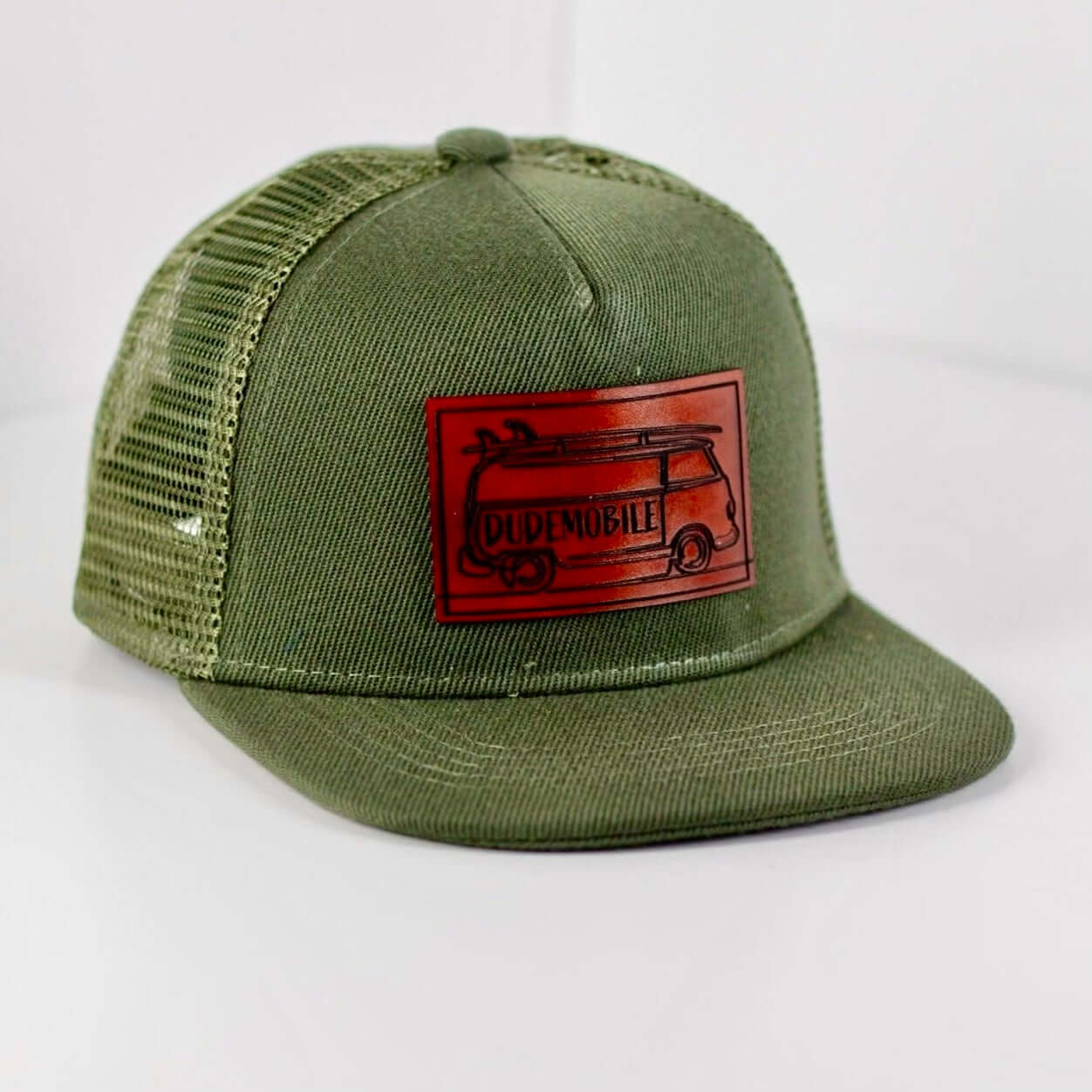 Dudemobile Green Mesh Hat