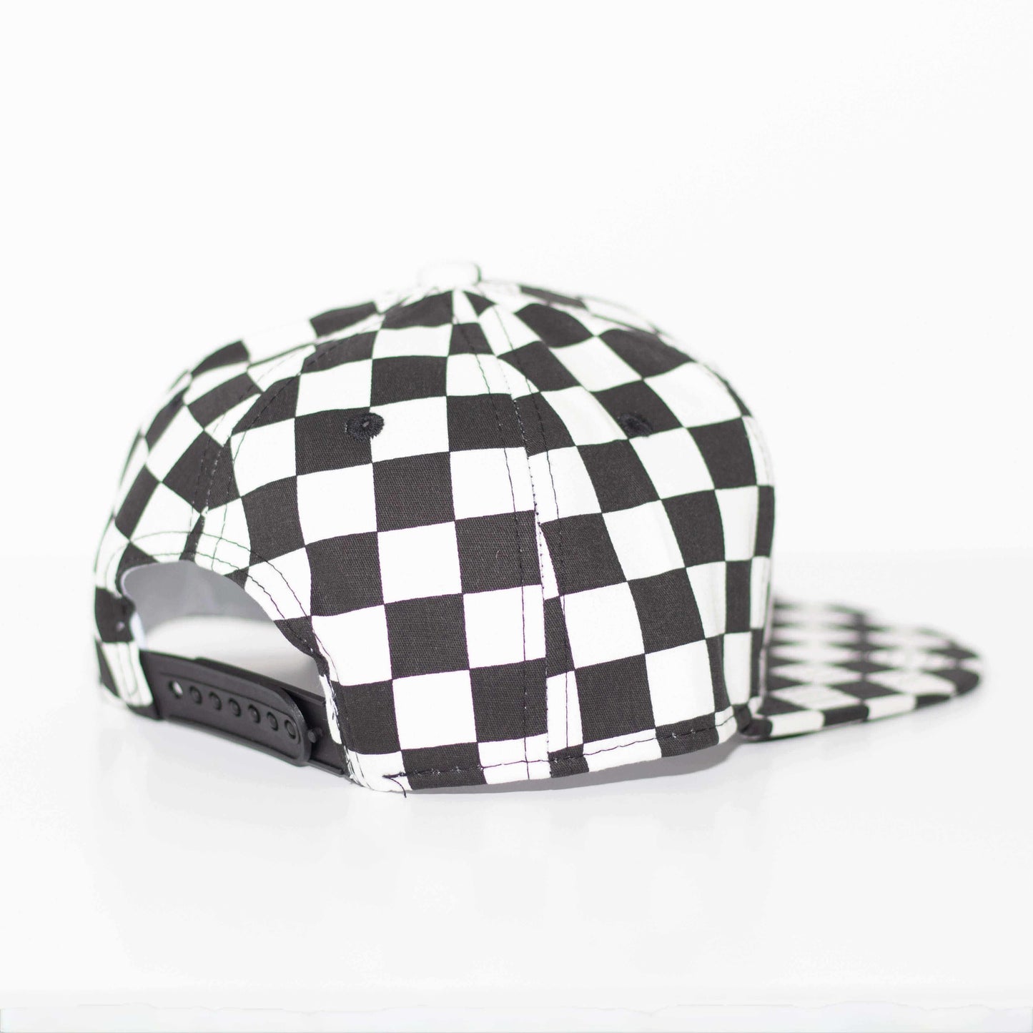 Boy hat | Dude Black & White Checkered Hat