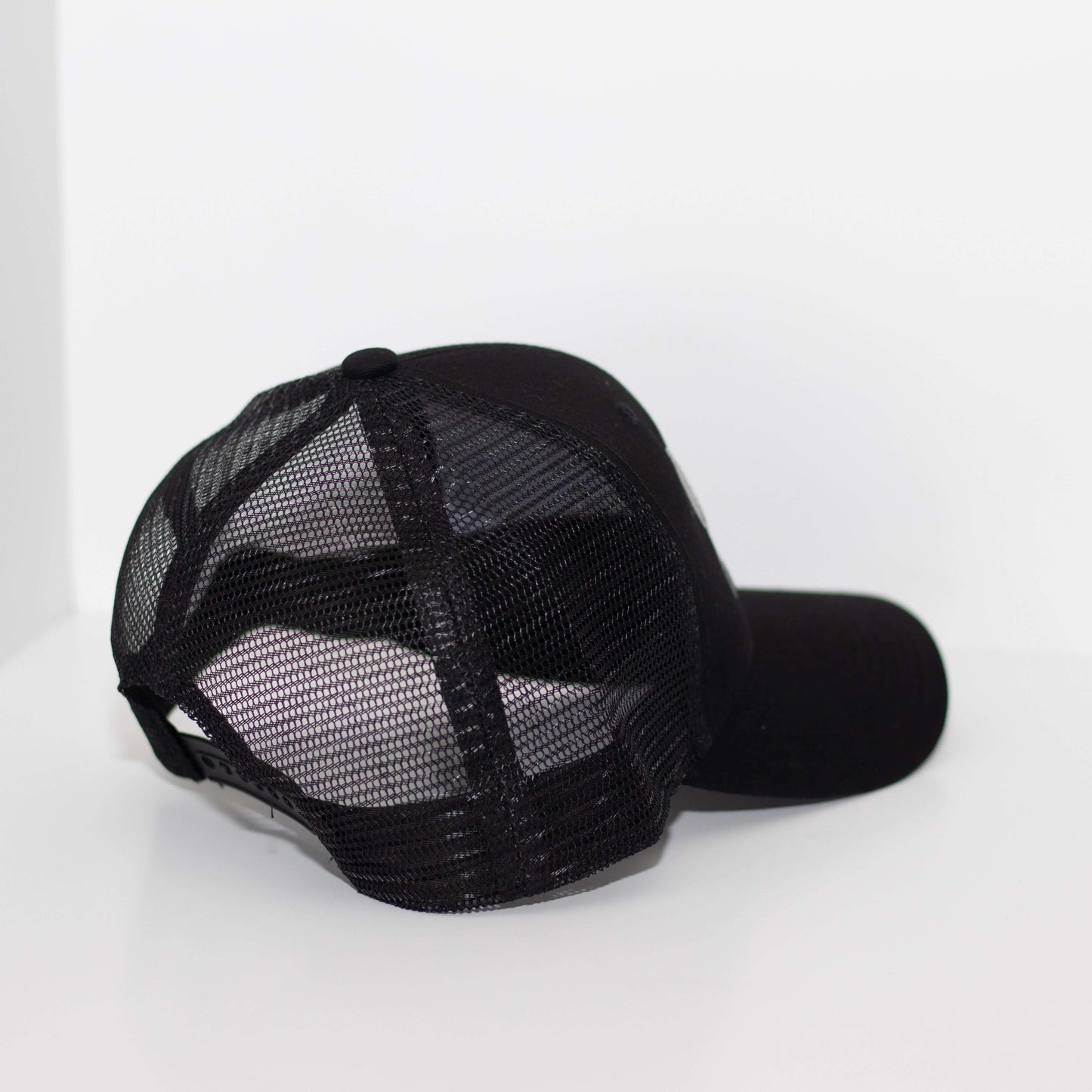 Dude Mama Grey Embroidered Black Hat