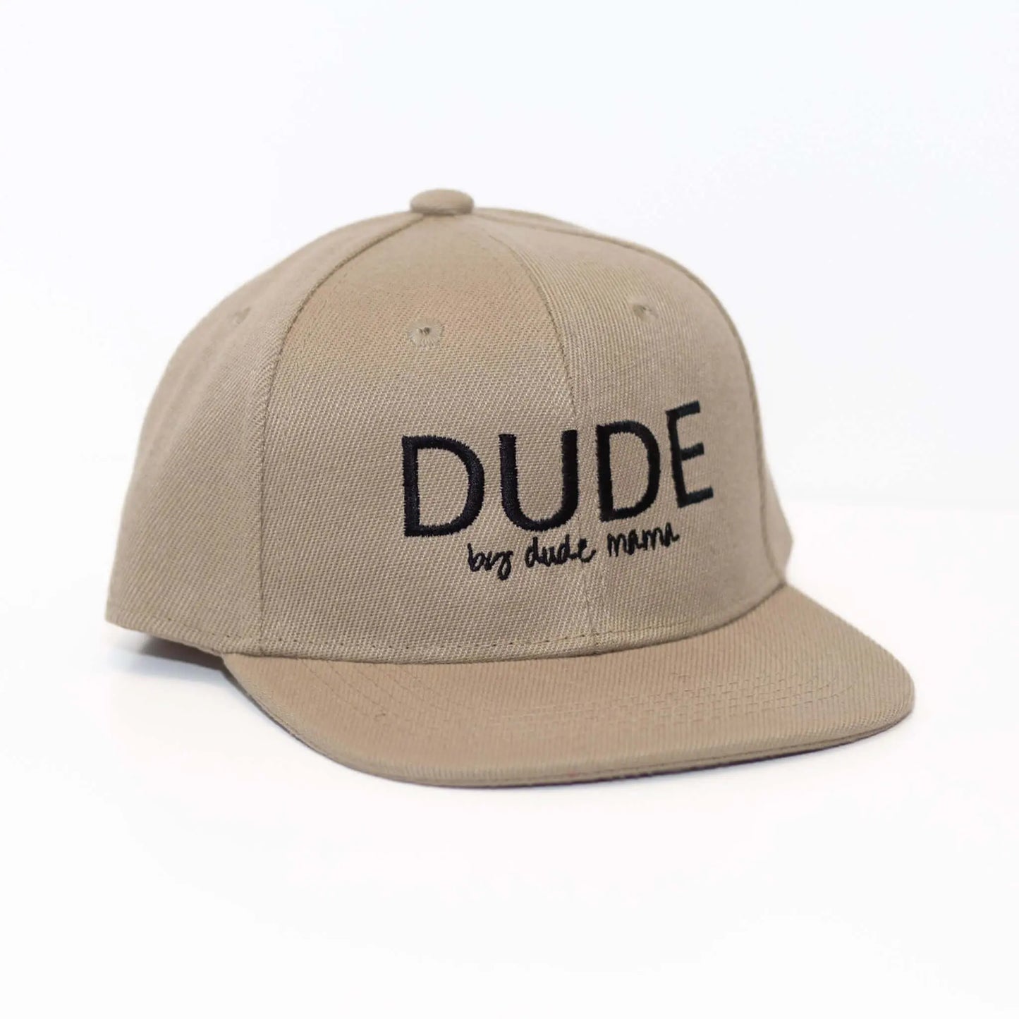 Khaki Dude Boy Hat designed for kids to boost confidence and style, perfect boy hat for any outfit.