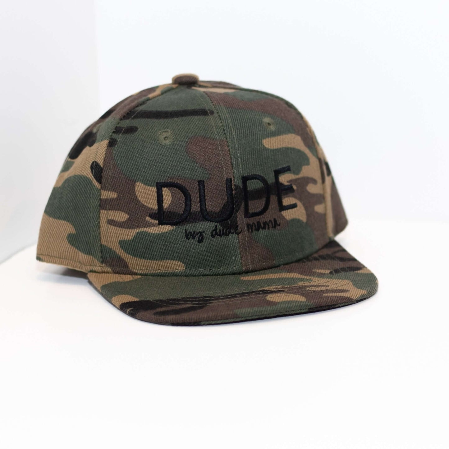 Dude Green Camo Hat