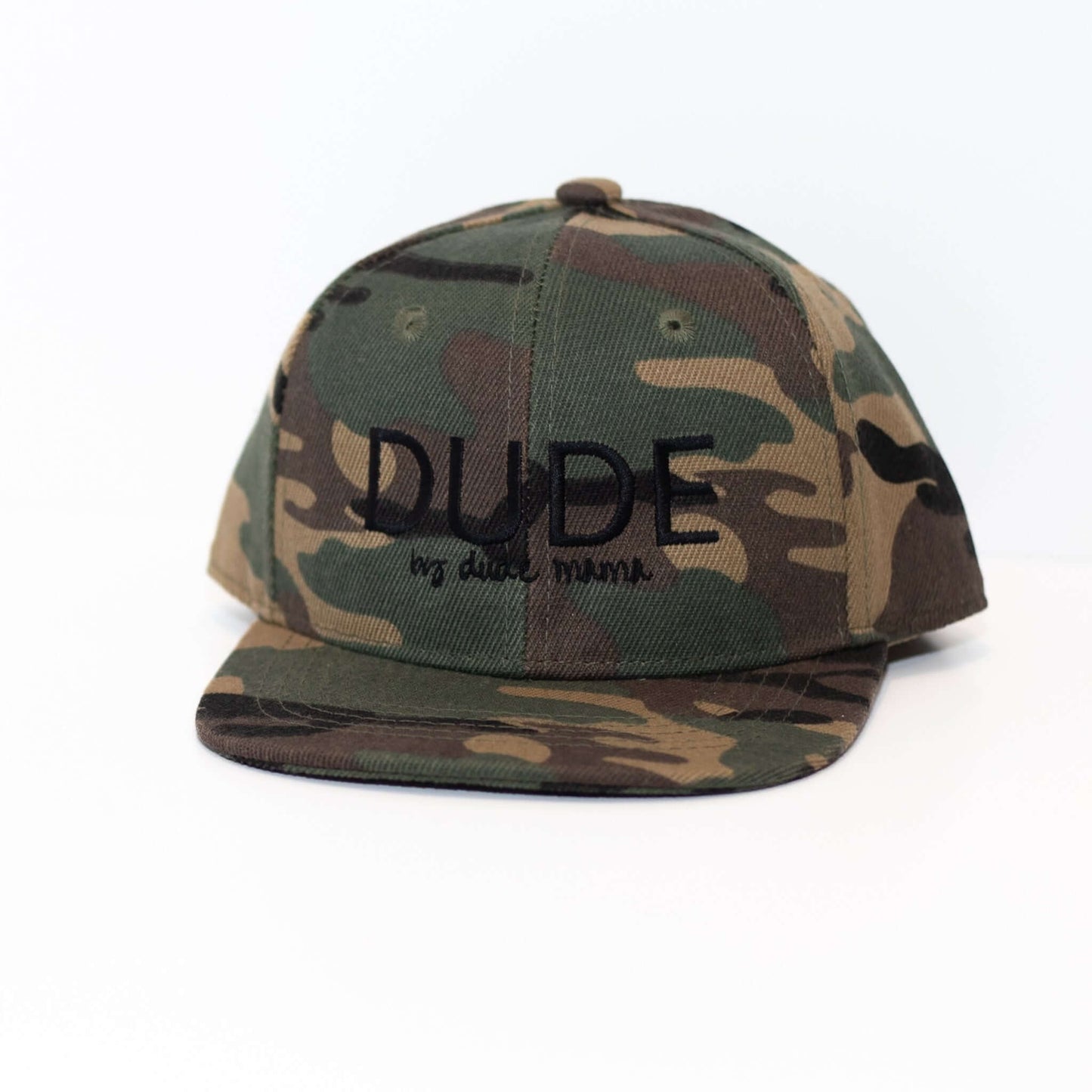Dude Green Camo Hat