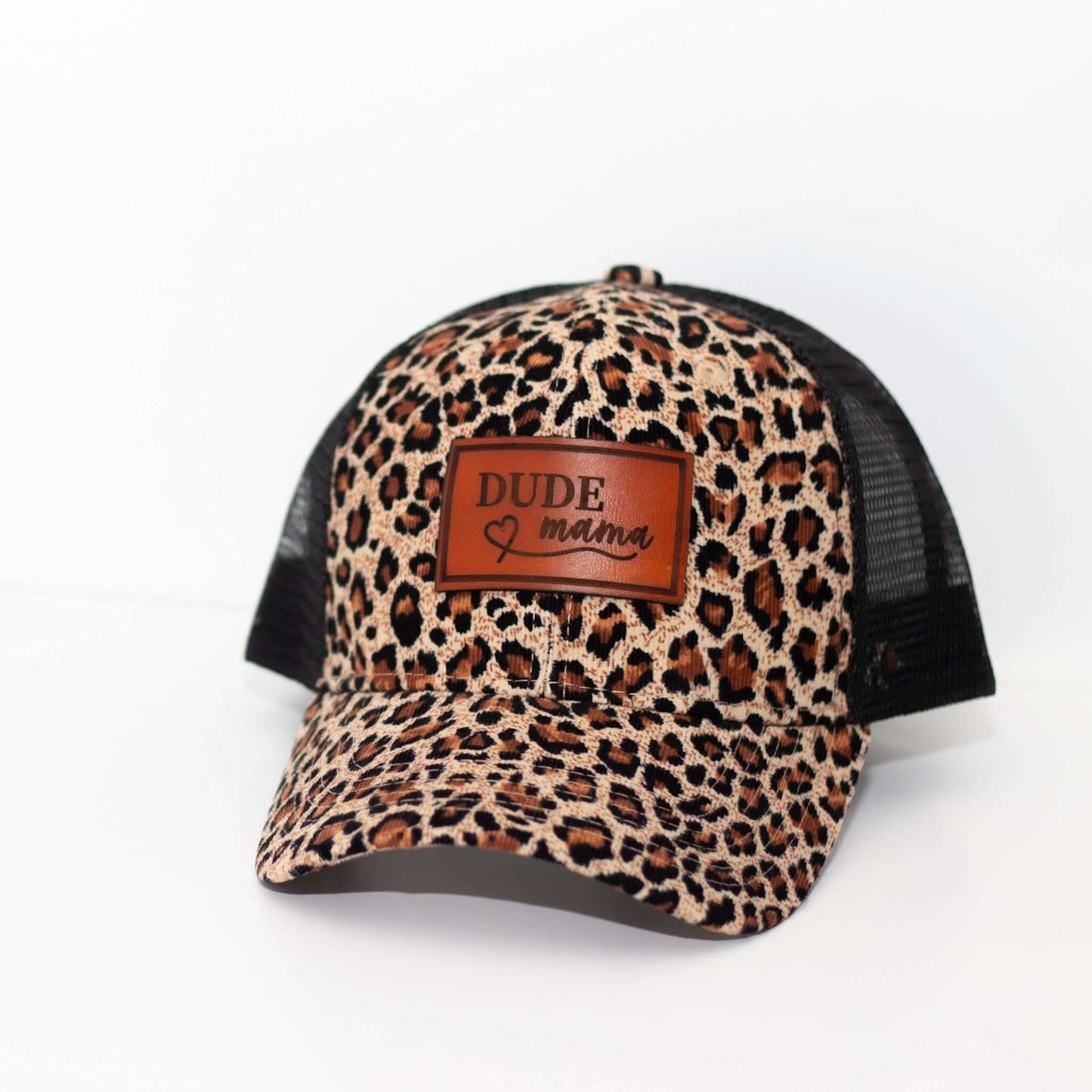 Dude Mama Leopard Hat