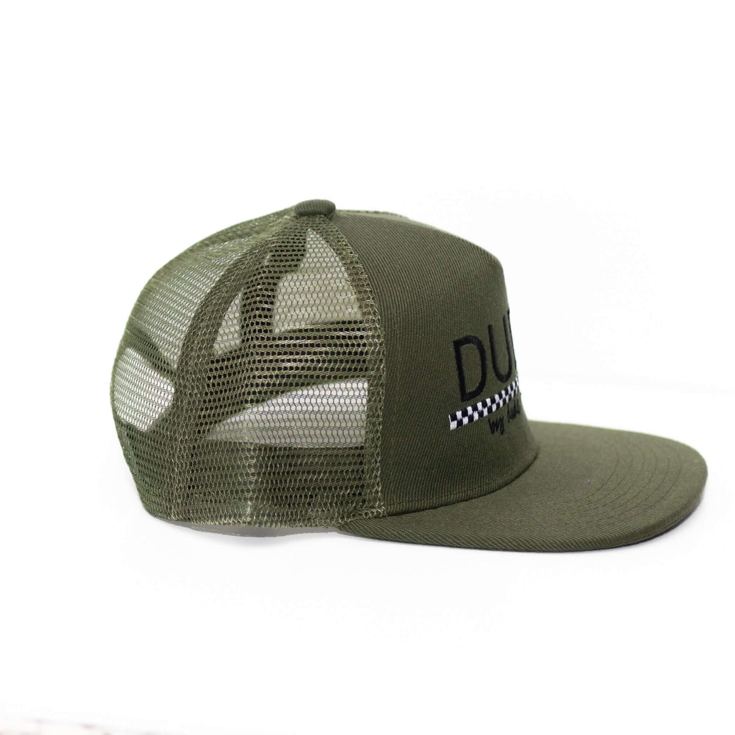 Dude Checkered Olive Hat