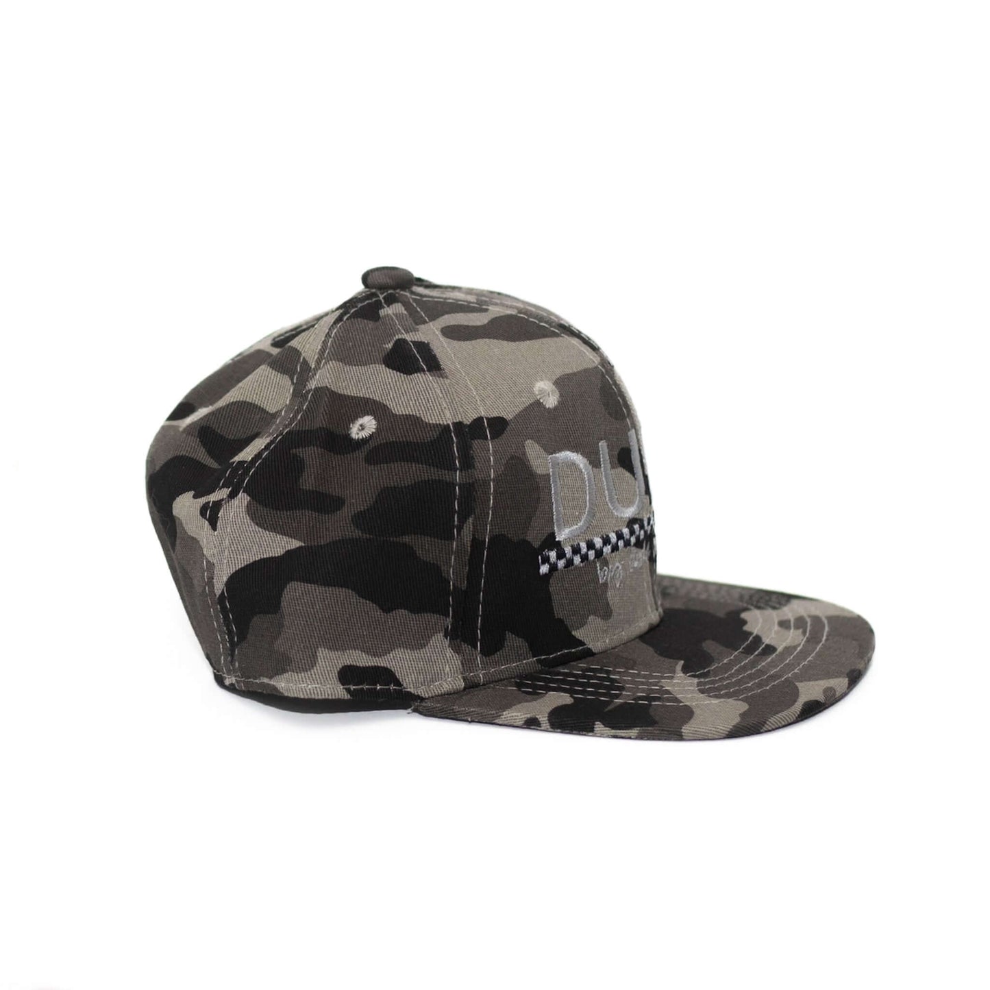 Dude Camo Checkered Hat