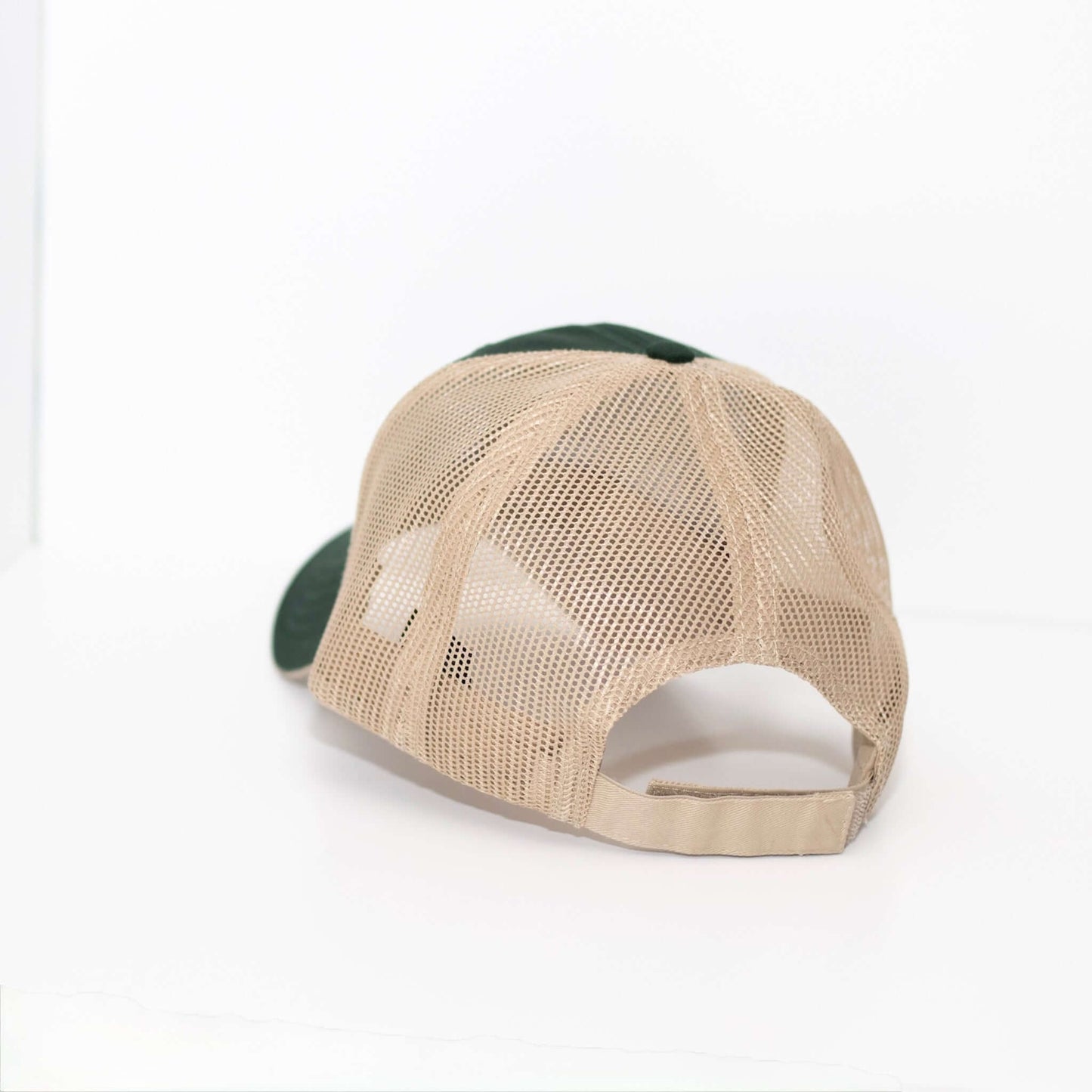 Dude Mama Forest Green and Tan Hat
