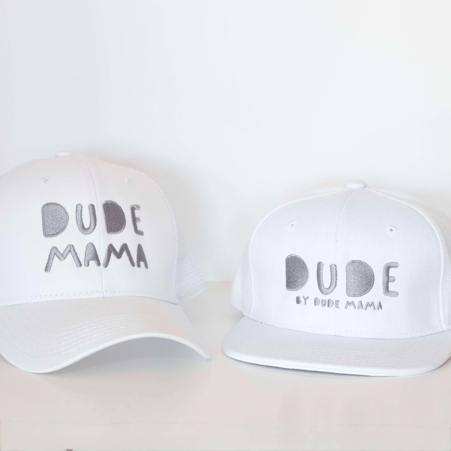 Dude Mama White Hat II