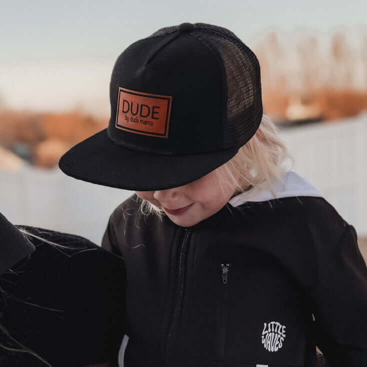 Boy hat | Dude Black Hat