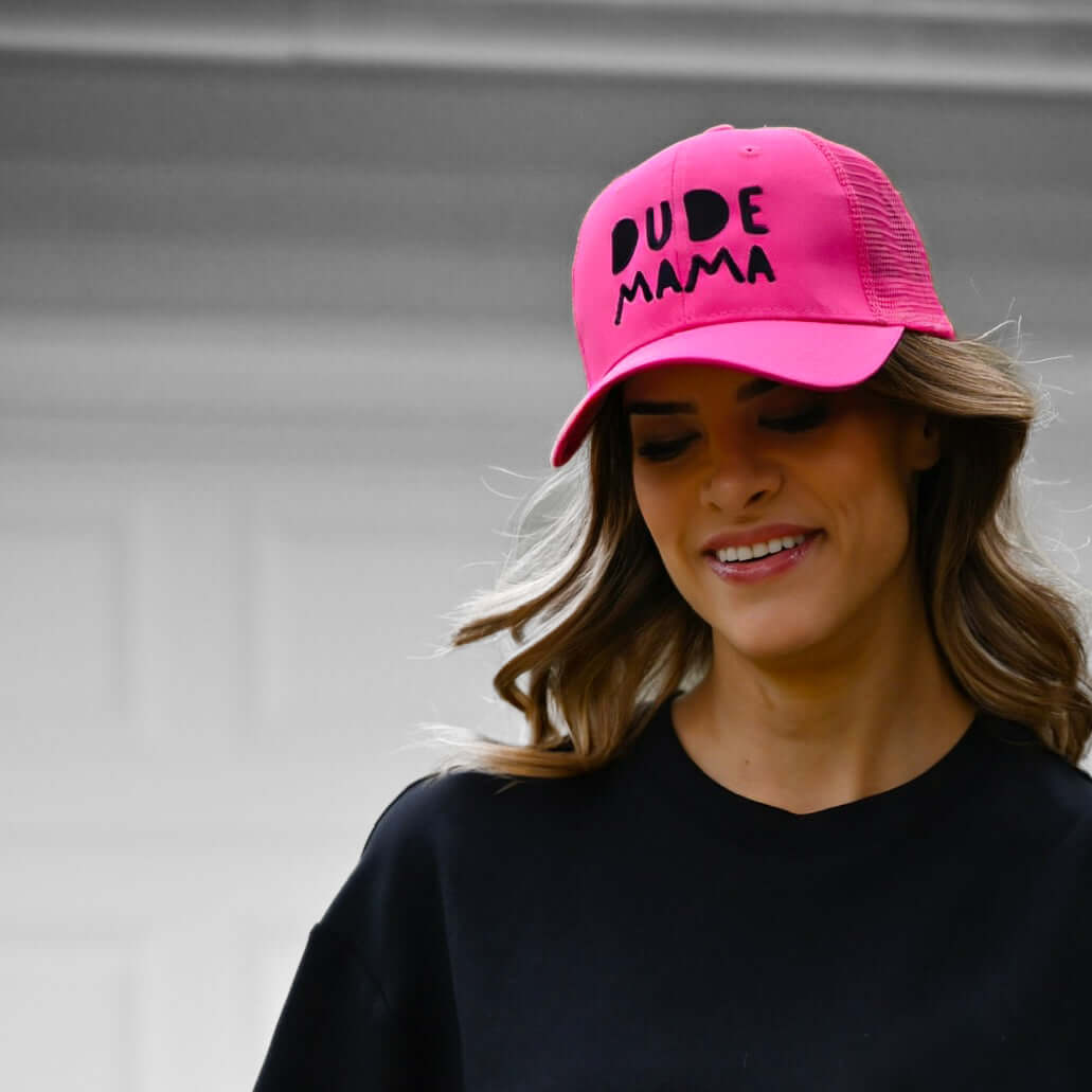 Dude Mama Hot Pink Hat