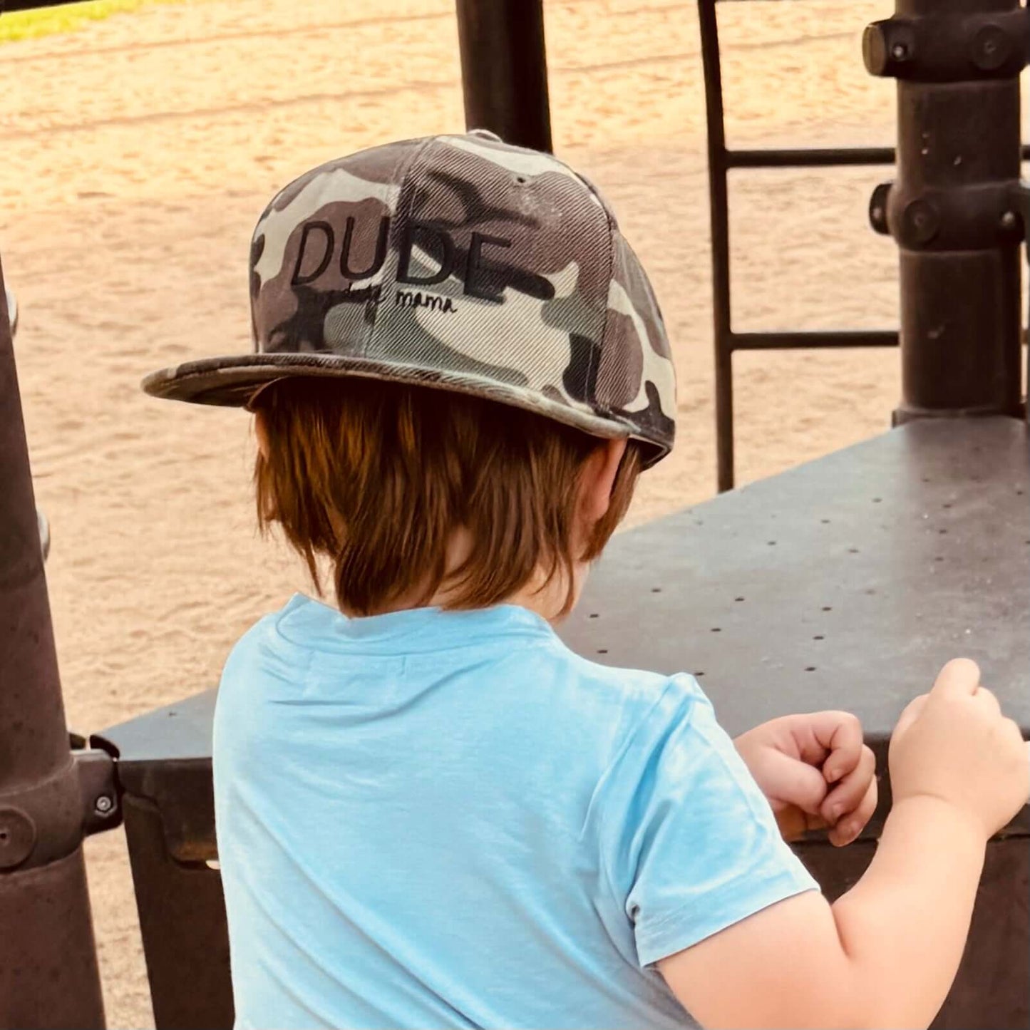 Dude Green Camo Hat