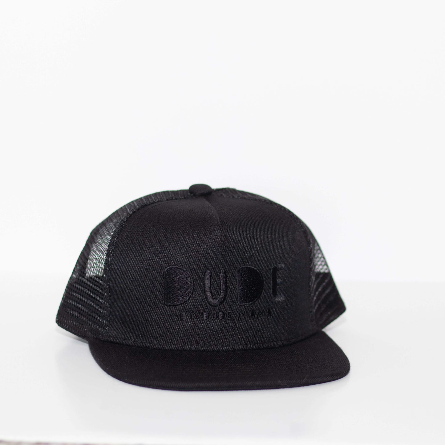 Mama & Dude Matching Black on Black Hats