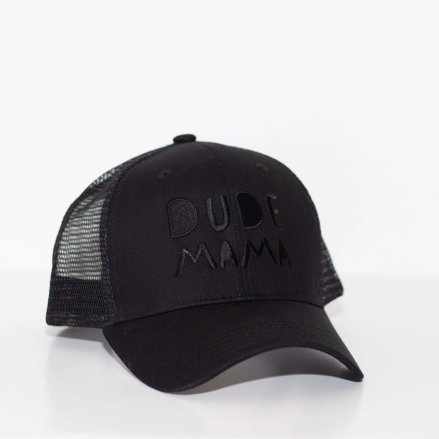 Mama & Dude Matching Black on Black Hats