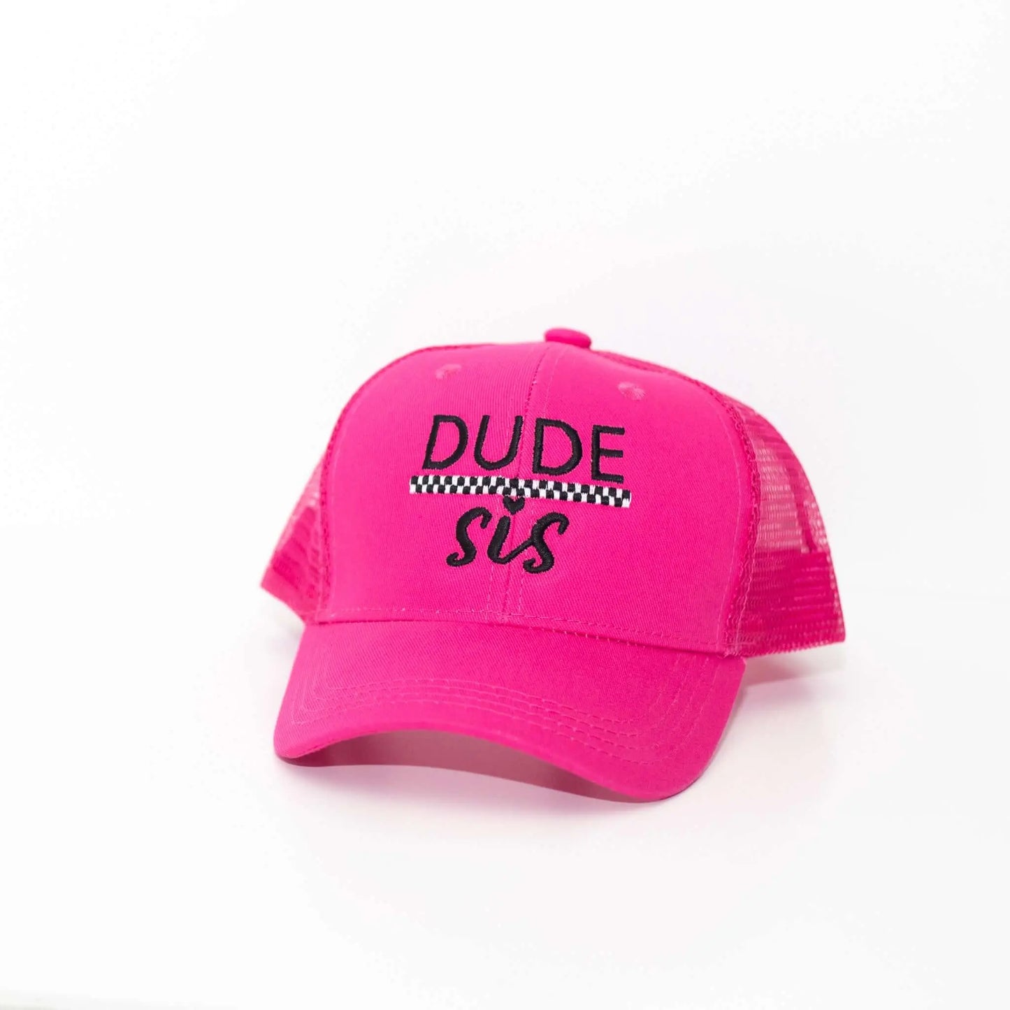 Dude Sis Hot Pink Hat Dude Mama