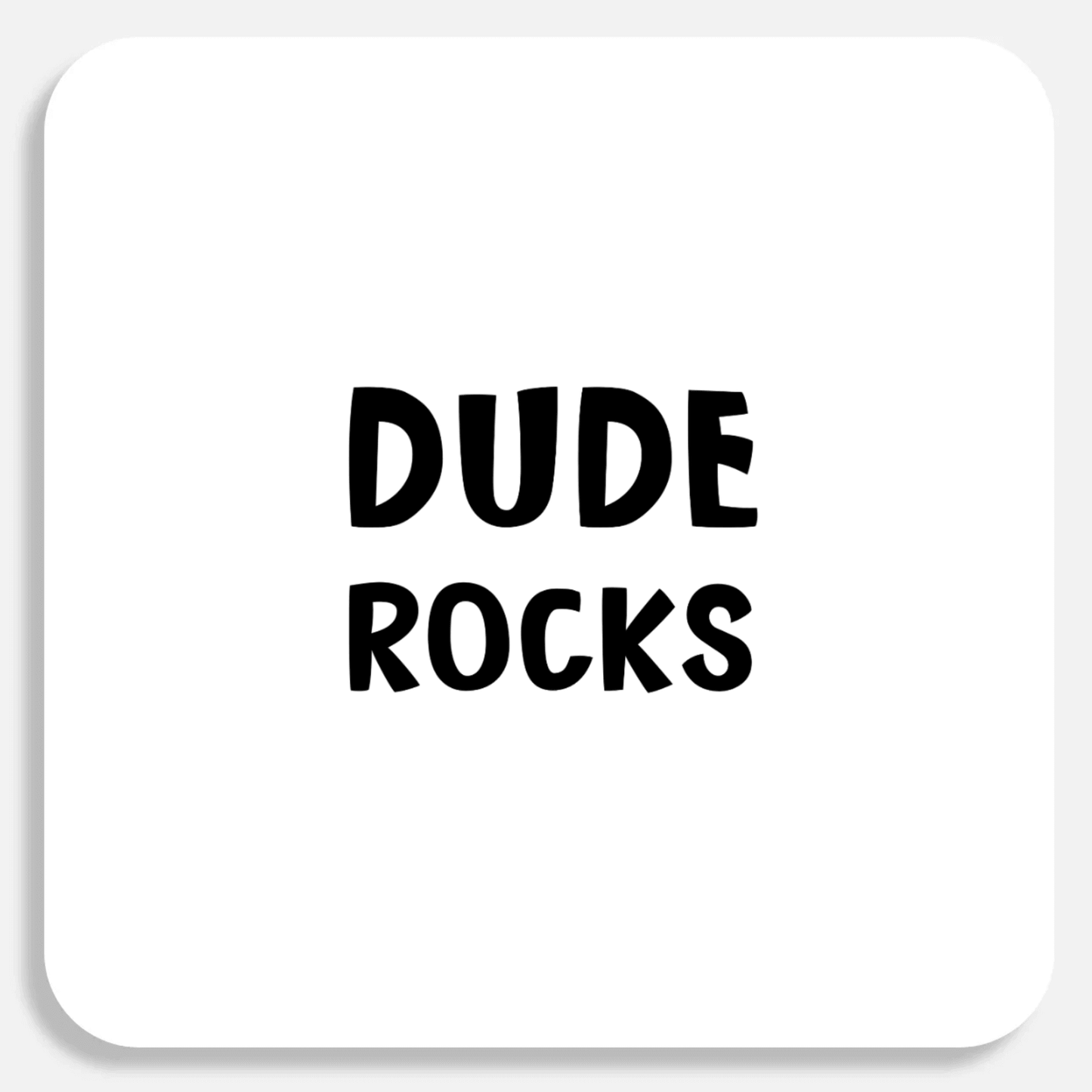Tangerine Quartz + Dude Rocks Card