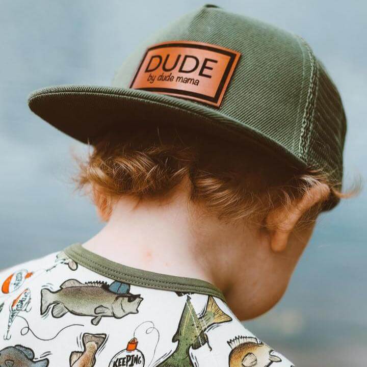 Dude Green Mesh Hat