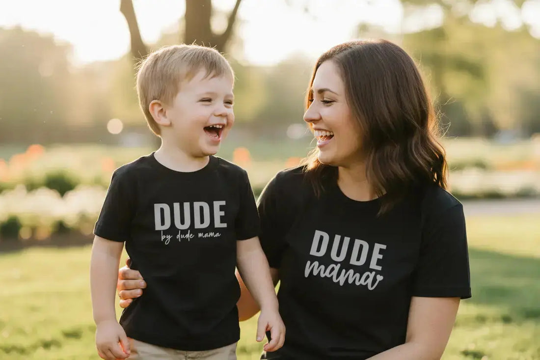 A Mom and Son Matching Outfit You’ll Both Love Dude Mama