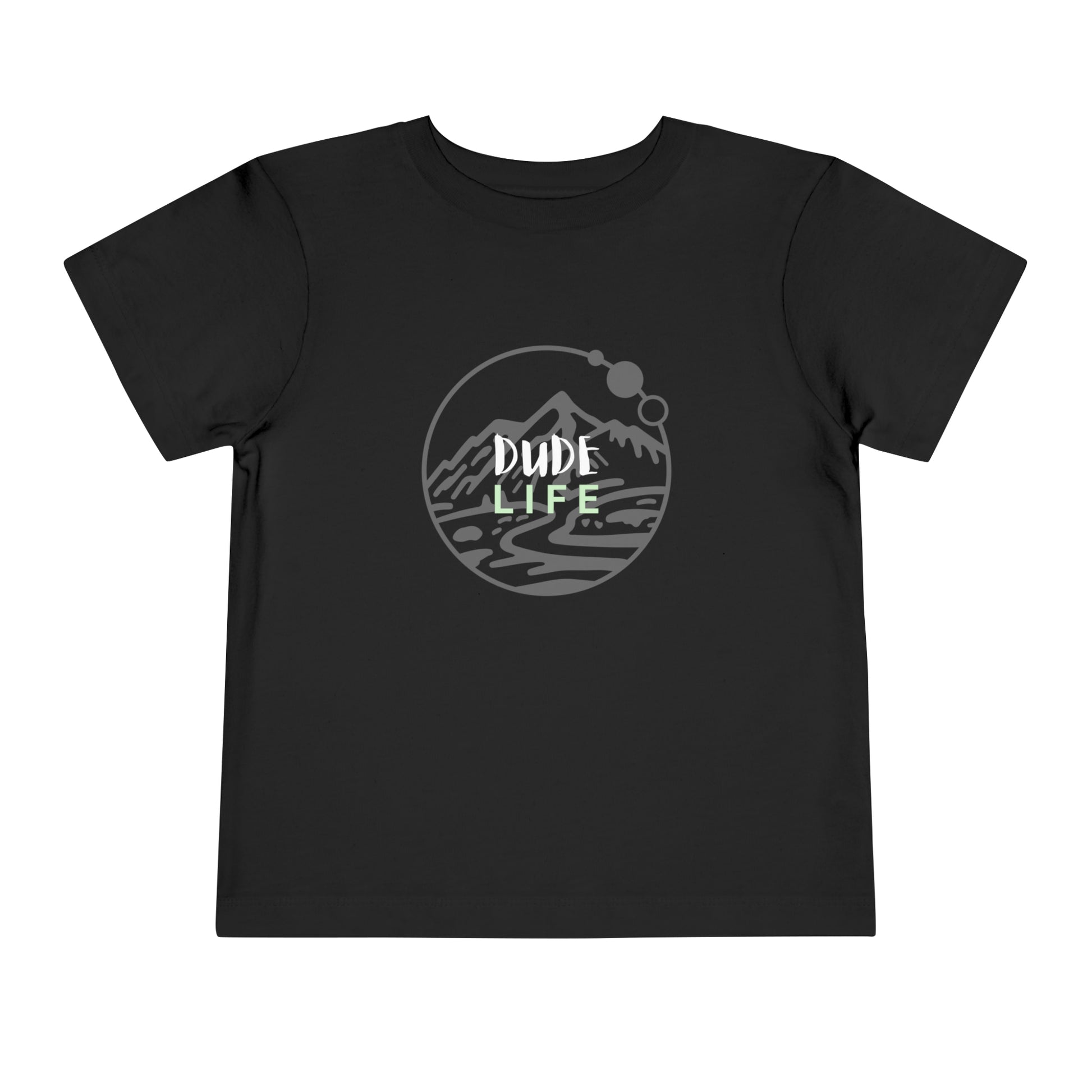 Dude Life Black T-Shirt