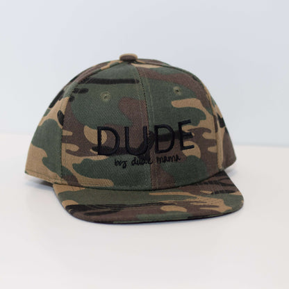 Dude Grey Green Camo Hat