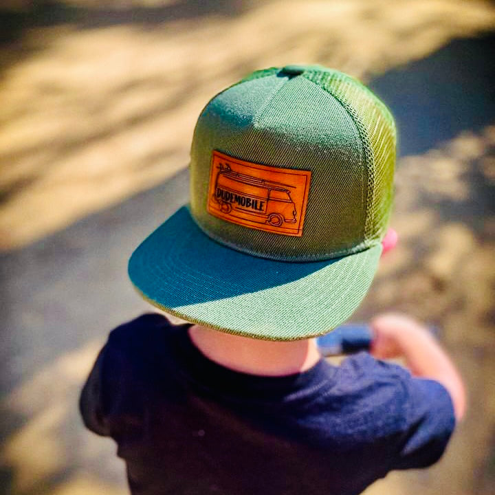 Dudemobile Olive Mesh Hat