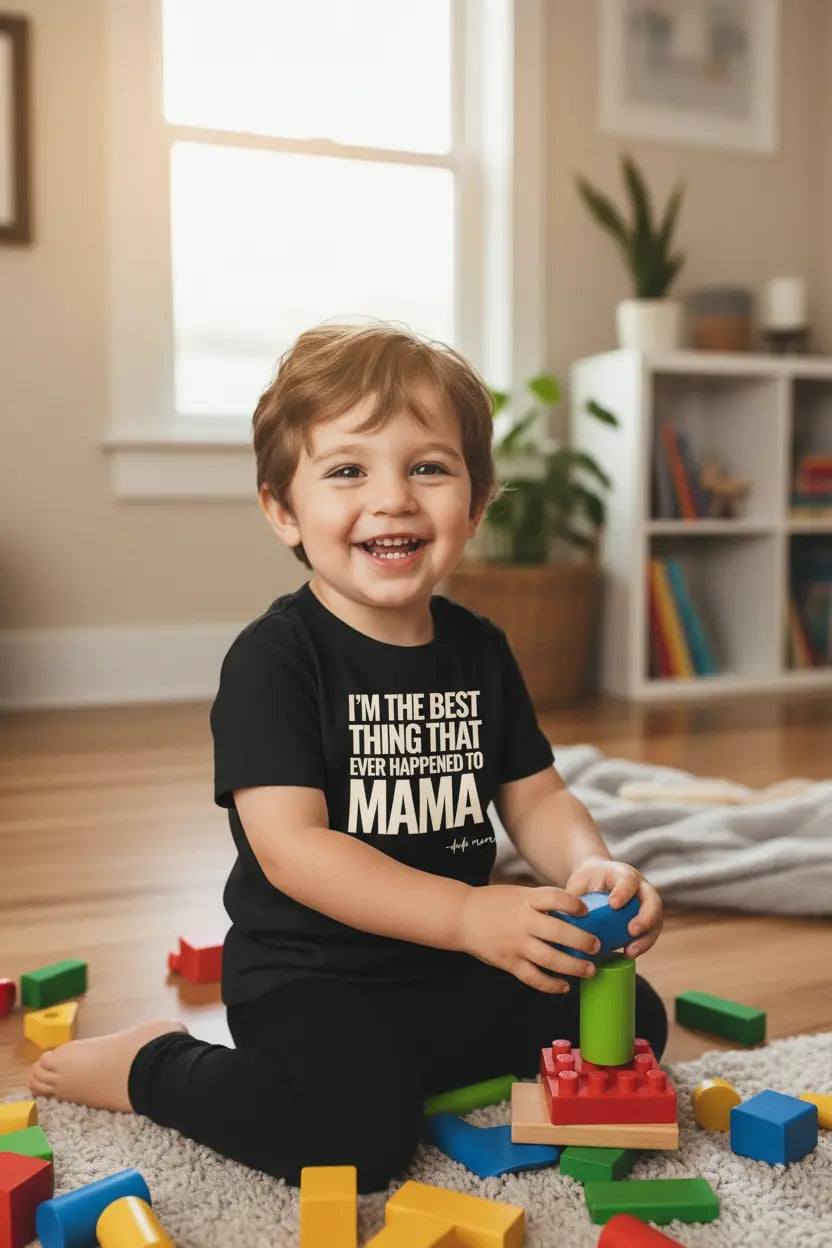 The Best Thing - Boys Graphic Tee Dude Mama