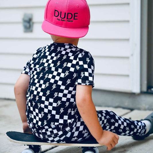Dude Hot Pink Hat