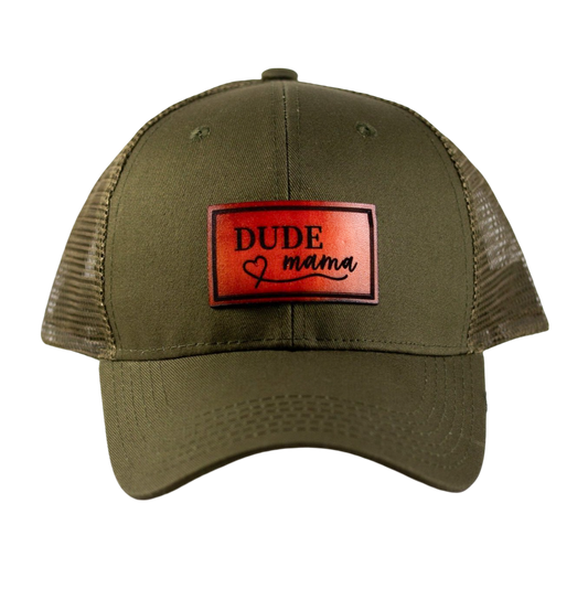 Dude Mama Olive Hat