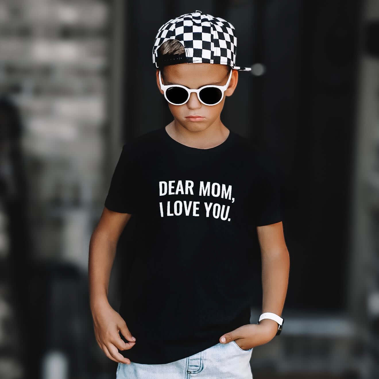 Mama & Dude Matching Checkered Hats