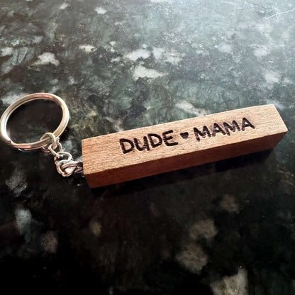  Boy Mom Key Chain | Dude Mama