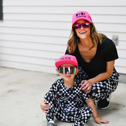 Dude Mama Hot Pink Hat