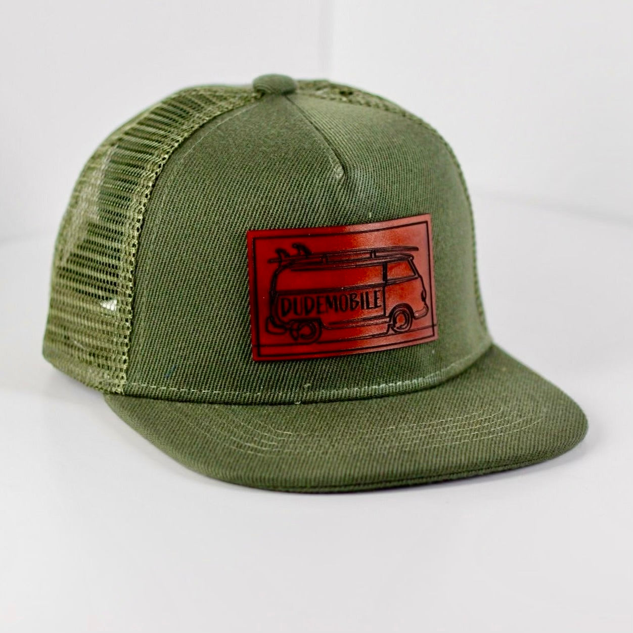 Dudemobile Olive Mesh Hat