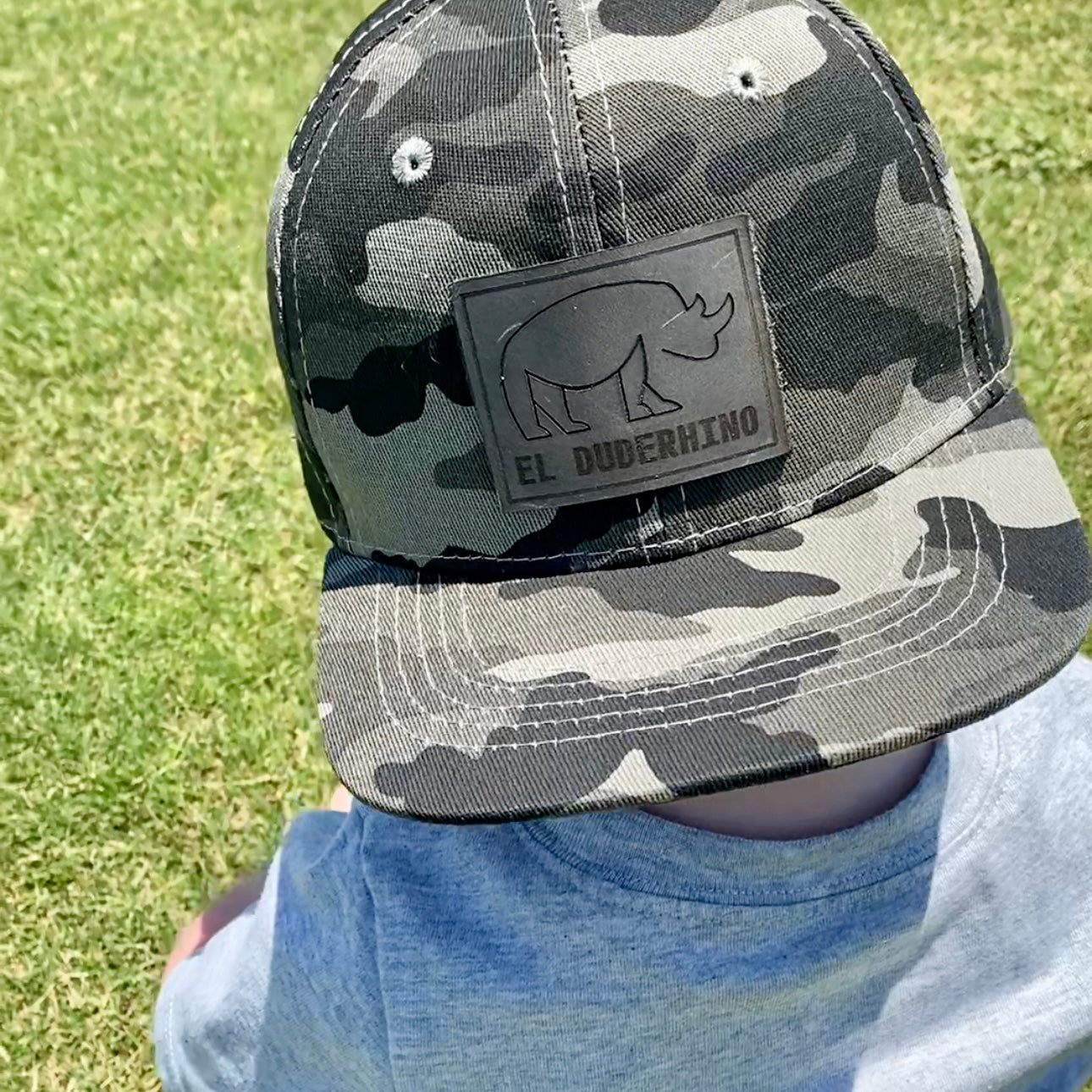 El Duderhino Camo Trucker Hat