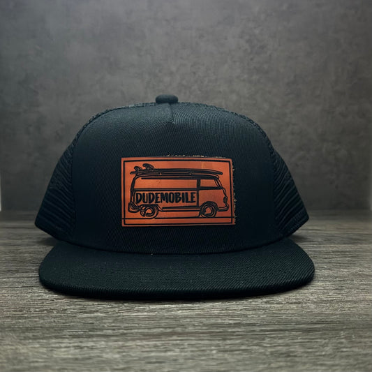 Black Dudemobile Trucker Hat