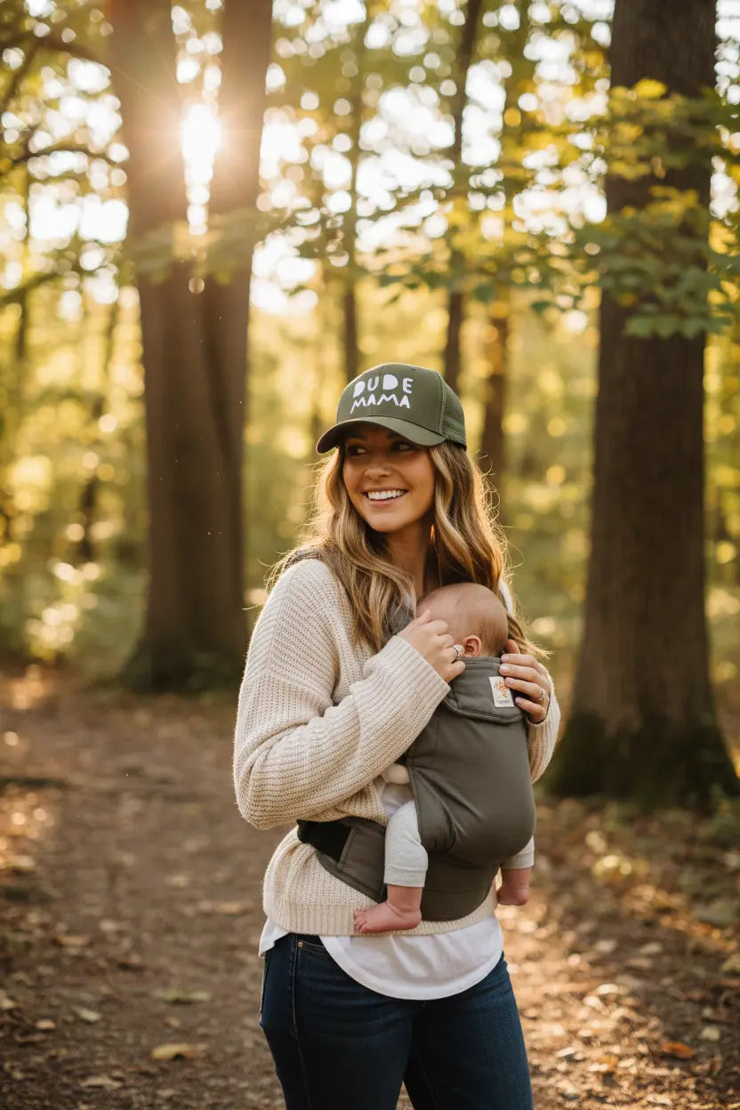 Green Dude Mama Hat Dude Mama