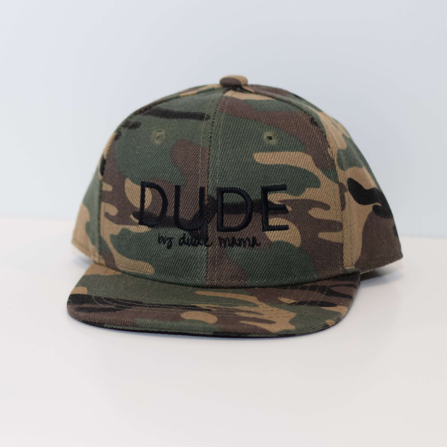 Dude Grey Green Camo Hat