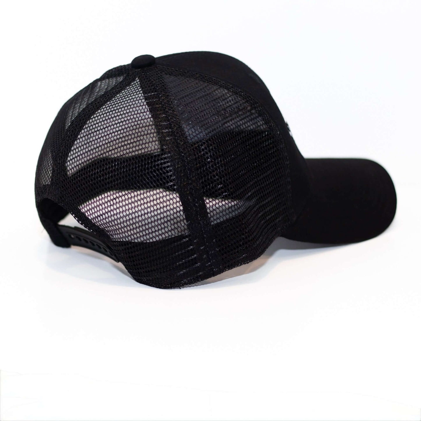 Dude Mama Checkered Black Hat