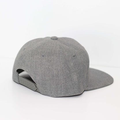 Mama & Dude Matching Light Gray Checkered Hats