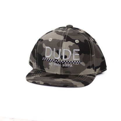 Dude Camo Checkered Hat