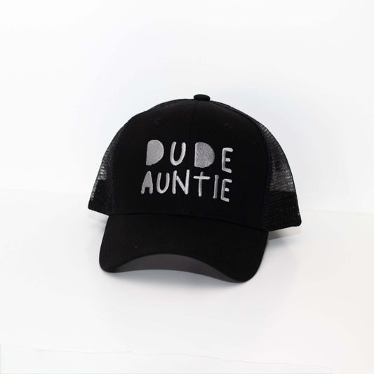 Dude Auntie Black Hat