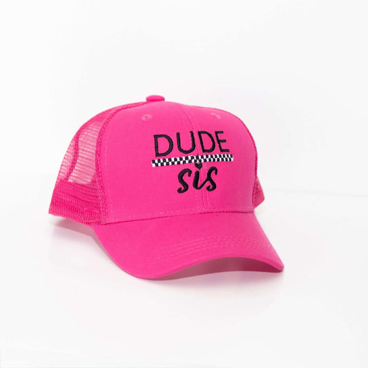 Dude Sis Hot Pink Hat