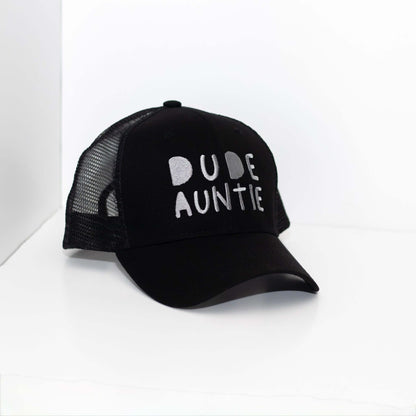 Dude Auntie Black Hat