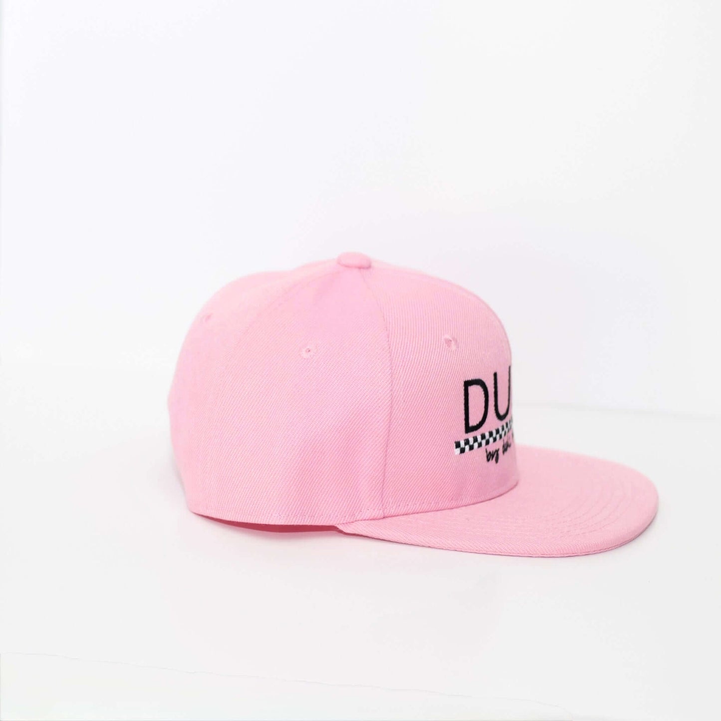 Dude Light Pink Checkered Hat