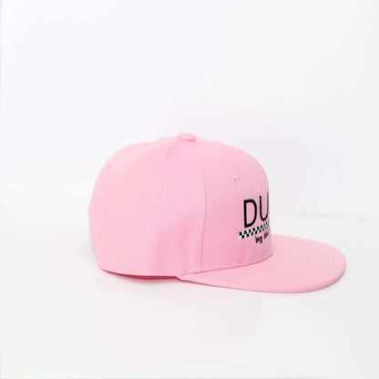 Dude Light Pink Checkered Hat