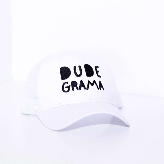 Dude Grama White Hat