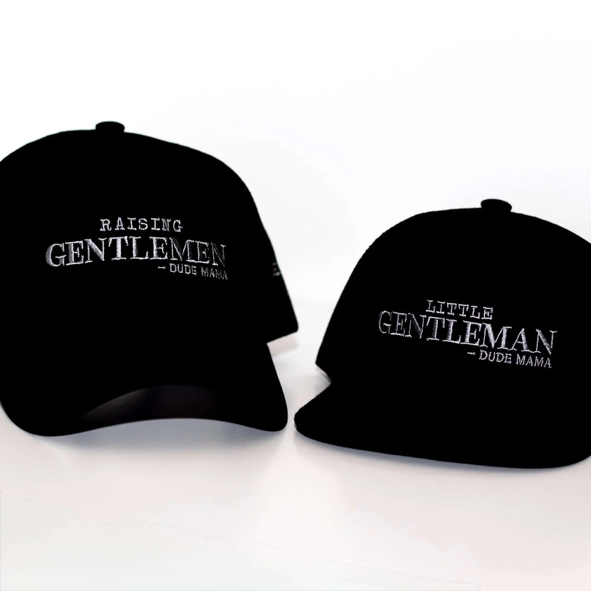 Boy Mom | Raising Gentlemen Mama Hat & Little Gentleman Matching Hats