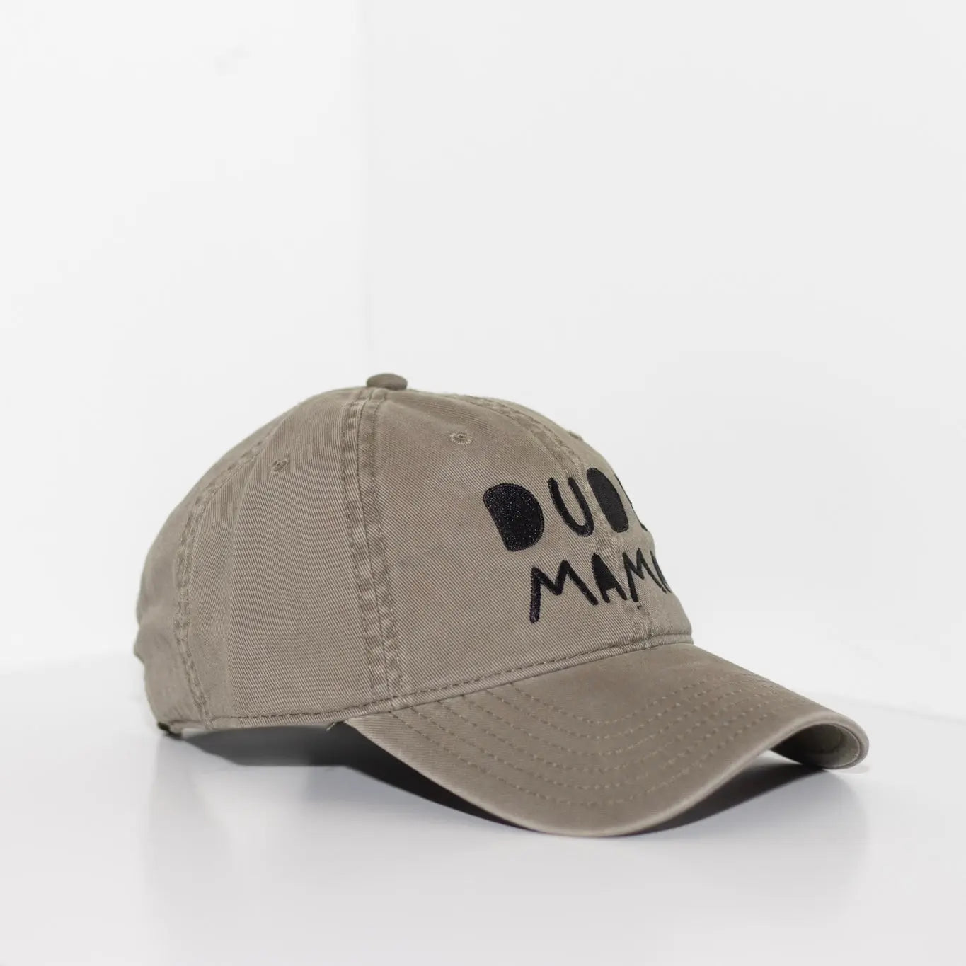 Olive Green Dude Mama | Boy Mom Hat Dude Mama