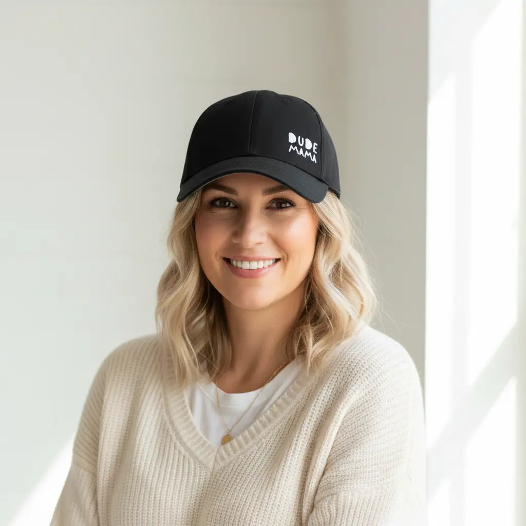 Dude Mama Black Hat Dude Mama